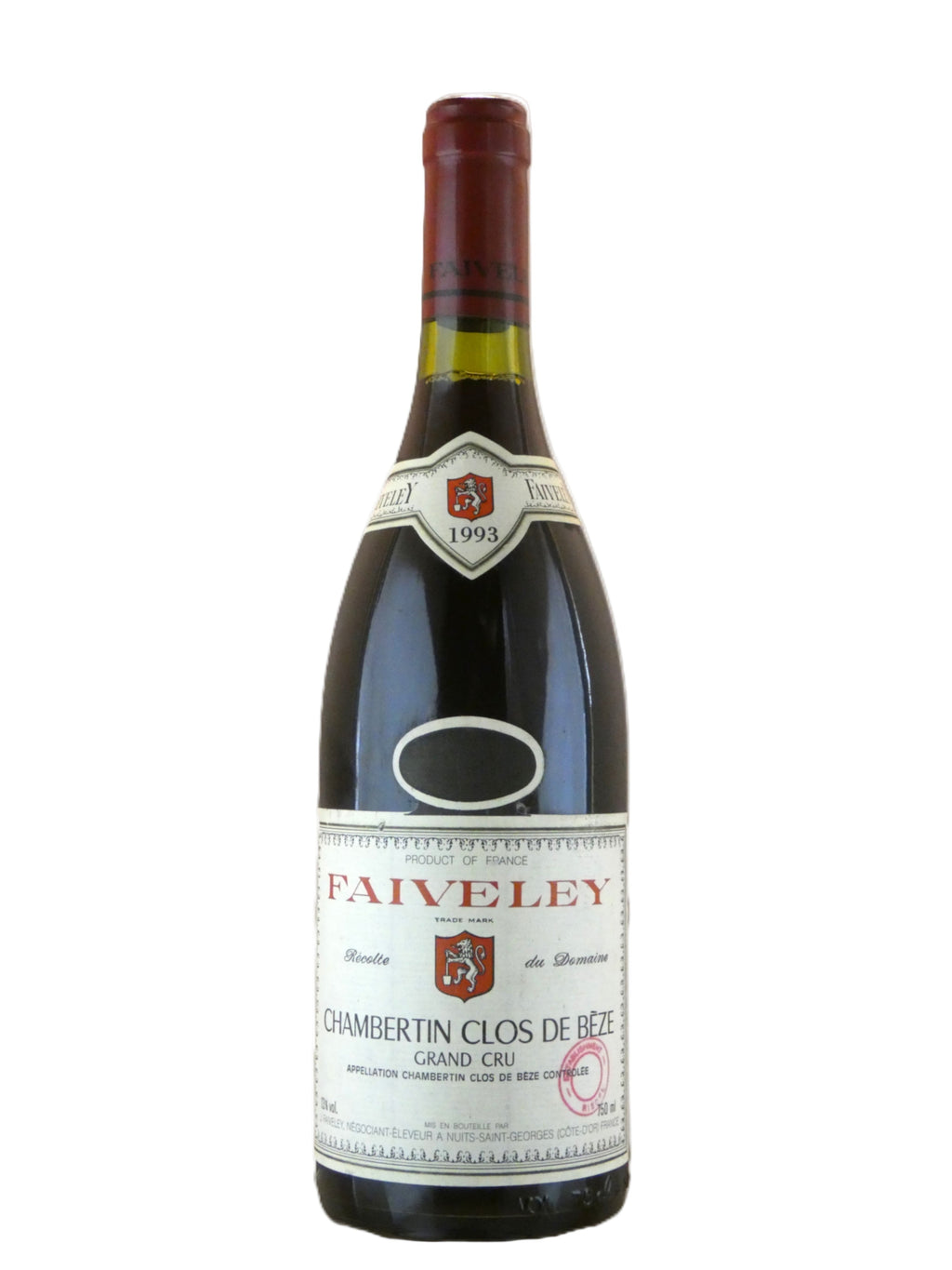 Faiveley Chambertin Clos de Beze Grand Cru - 1993 (750ml)