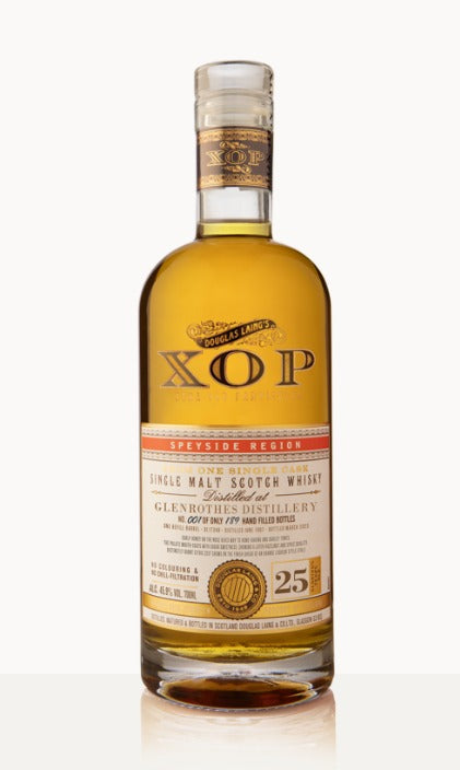 Douglas Laing XOP - Xtra Old Particular Glenrothes 25 Year Old Single Cask Single Malt Scotch Whisky (700ml)