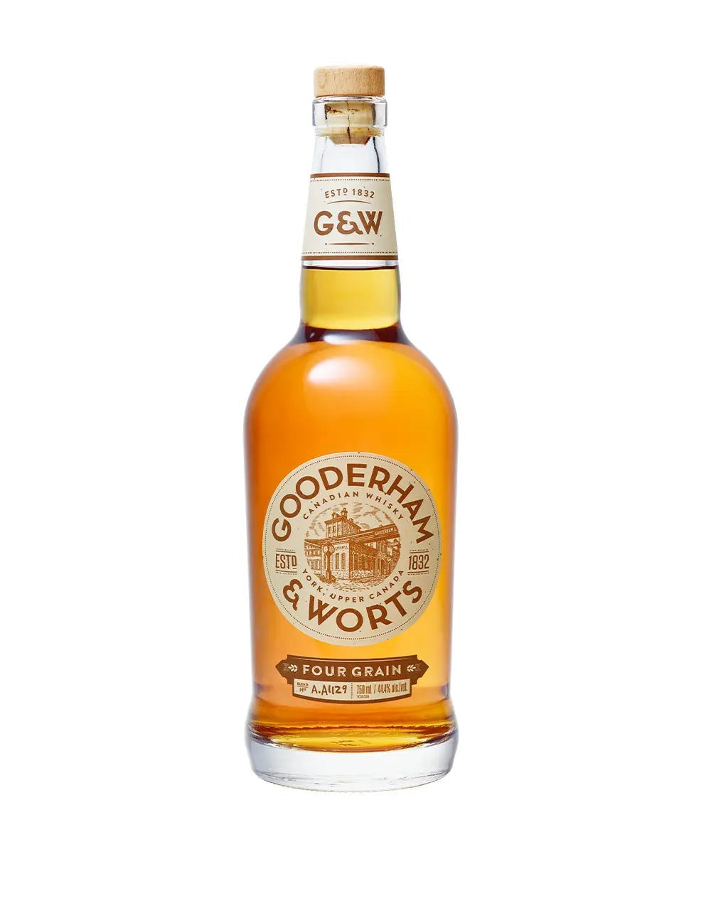 Gooderham & Worts Four Grain Canadian Whiskey (750ml)