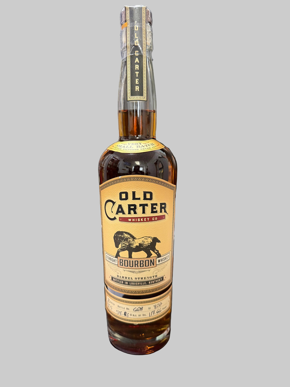 Old Carter Bourbon Whiskey - PLDC - 5 (750ml)