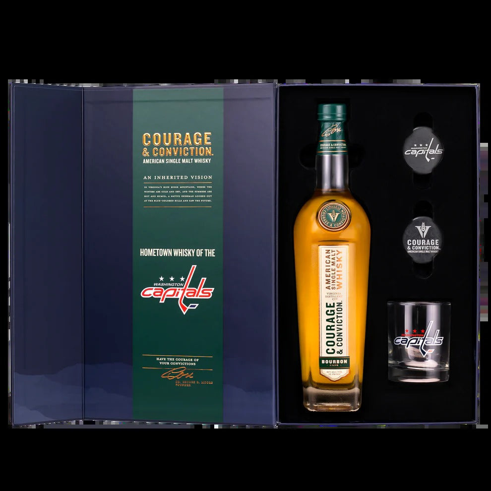 Virginia Distilling Co. Courage & Conviction American Single Malt Caps Pack (750ml)