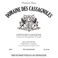 Domaine des Cassagnoles Gros Manseng-Reserve Selection - 2017 (750ml)
