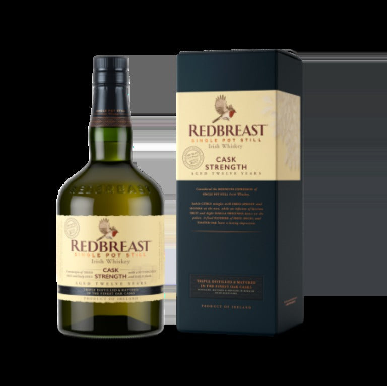 Redbreast Irish Whiskey Cask Strength 12-Year-Old (750ml)