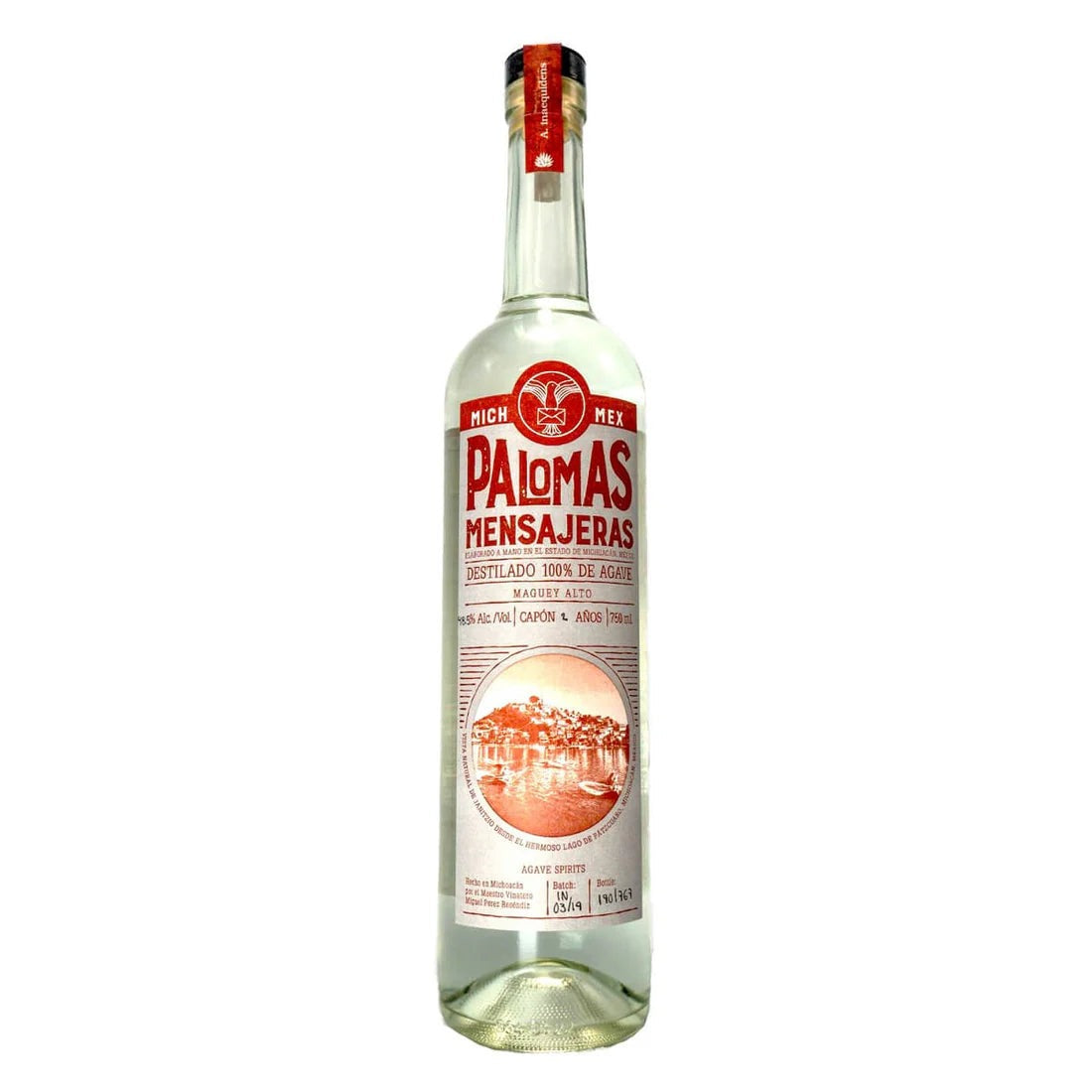 Palomas Mensajeras Alto Agave Spirit (750ml)