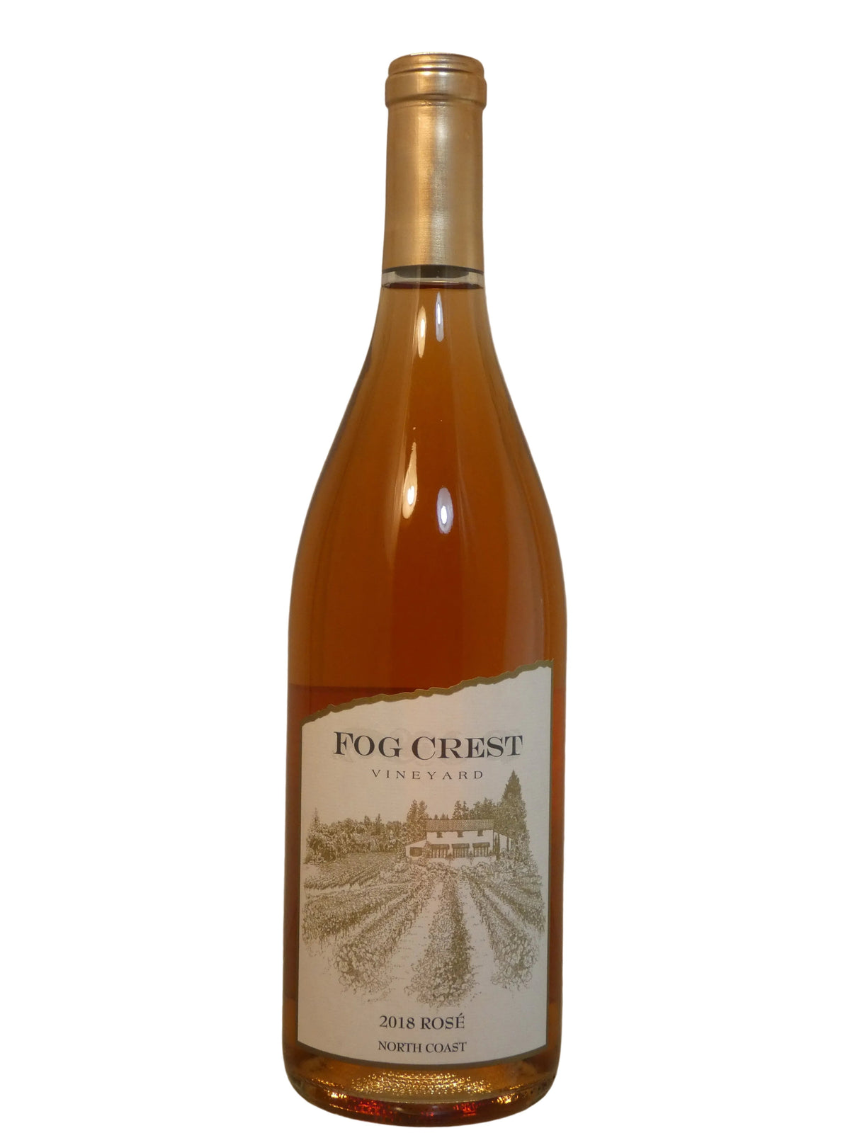 Fog Crest Vineyard Rosé - 2018 (12 Bottle Case 750ml)