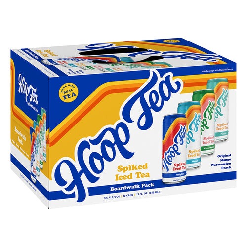 Hoop Tea Variety 12 Pack (12oz Can 12 Pk)