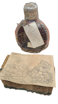 Louis XIII de Remy Martin Grande Champagne Cognac Baccarat Crystal (very Old) In box. Louis 13 (Bernard Dayde 1957 art work on paper) (750ml)