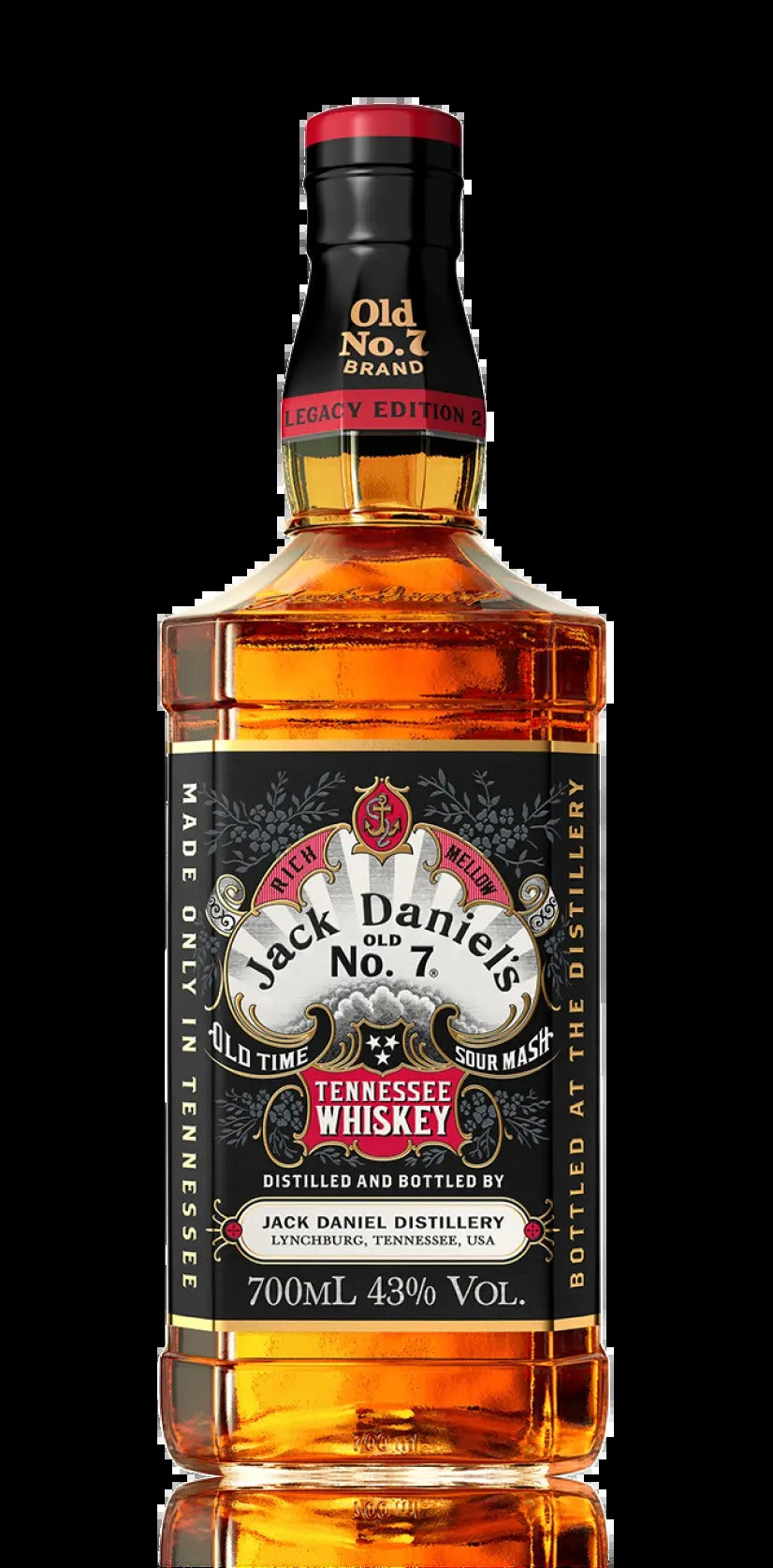 Jack Daniel's Legacy Edition Series Bottle #2 with Box - 2019 Release (750ml)