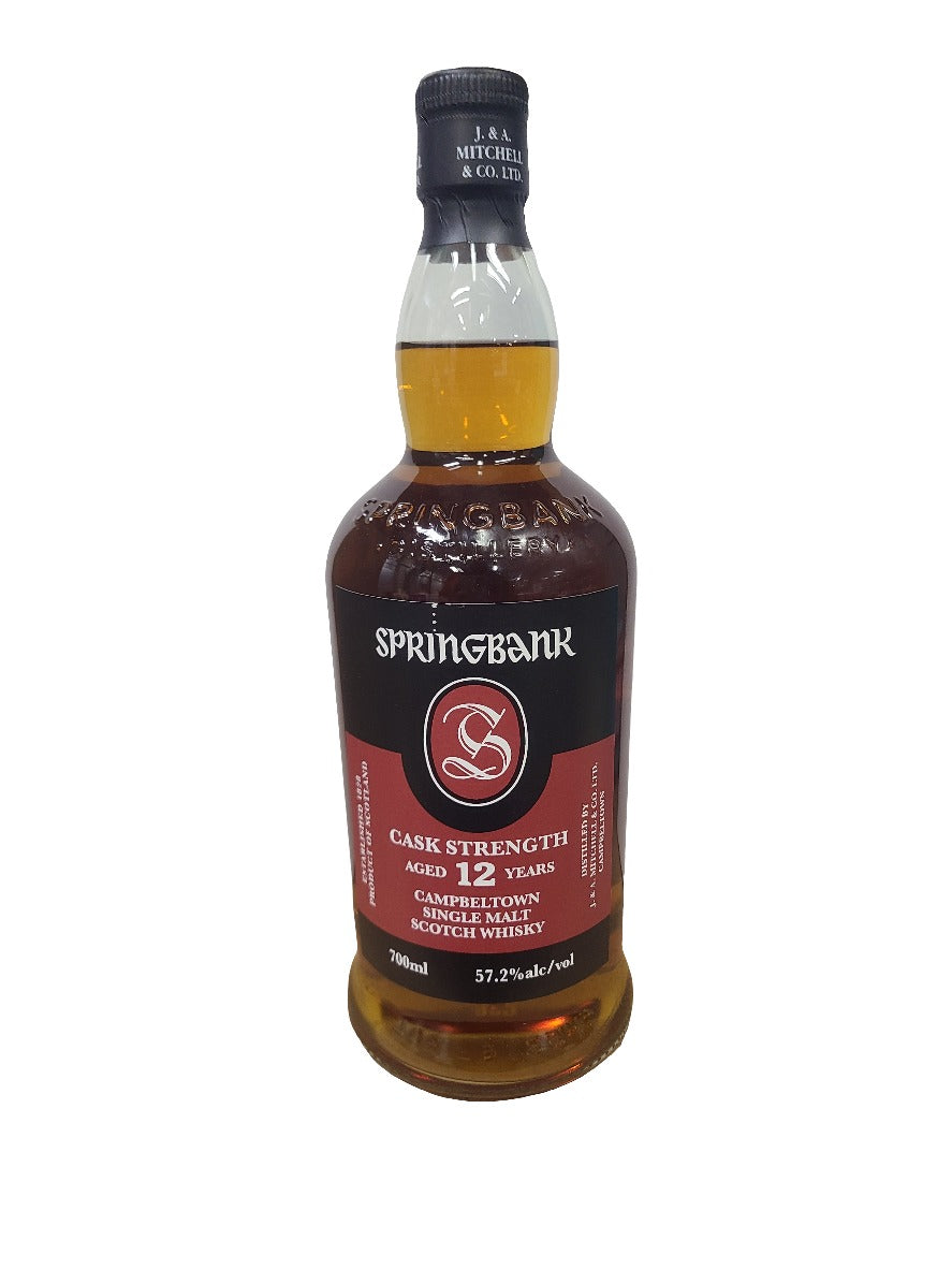 Springbank 12 Year Old Cask Strength (750ml)