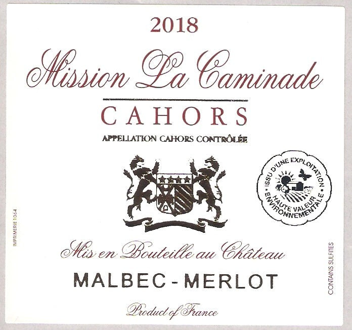 Chateau La Caminade Mission La Caminade Cahors - 2024 (750ml)
