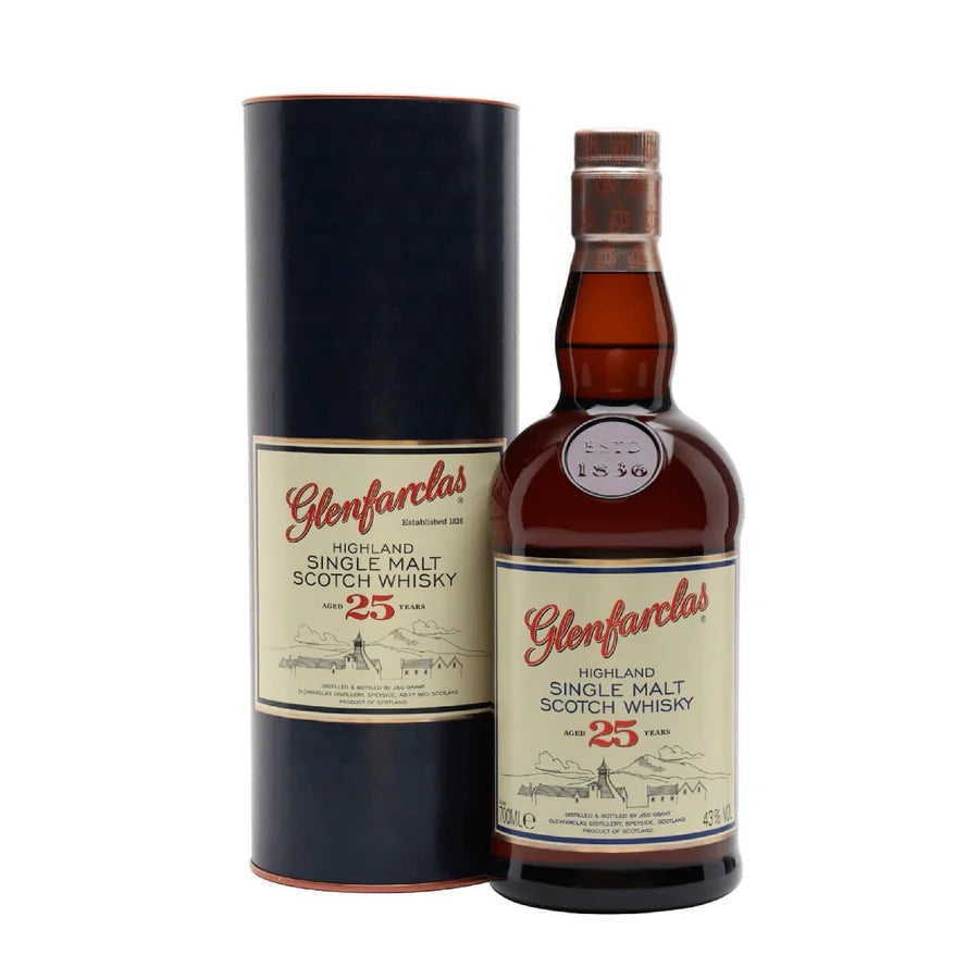 Glenfarclas 25 Year Old Single Malt Scotch Whisky (750ml)