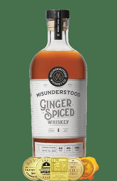 Misunderstood Ginger Spiced Whiskey (750ml)