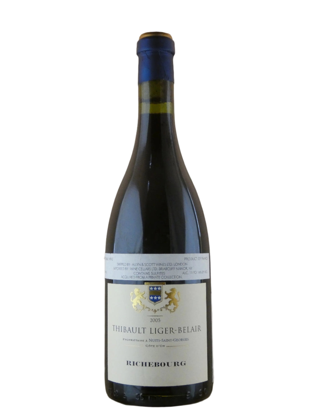 Thibault Liger-Belair Richebourg Grand Cru -2005 (750ml)