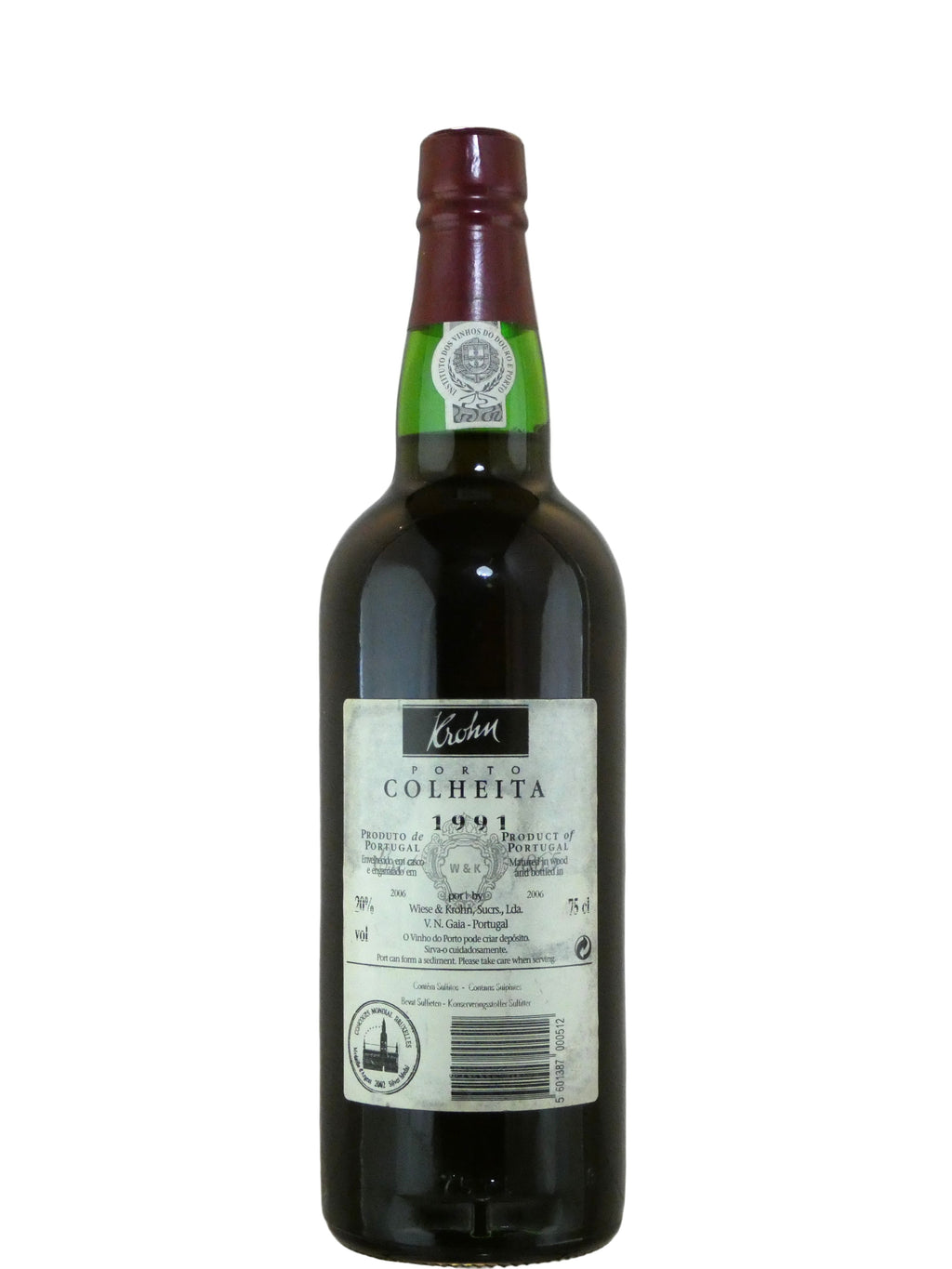 Wiese & Krohn Colheita Port - 1991 (750ml)