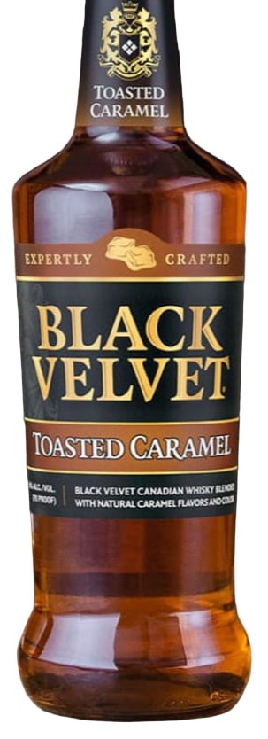 Black Velvet Toasted Caramel Whisky (750ml)