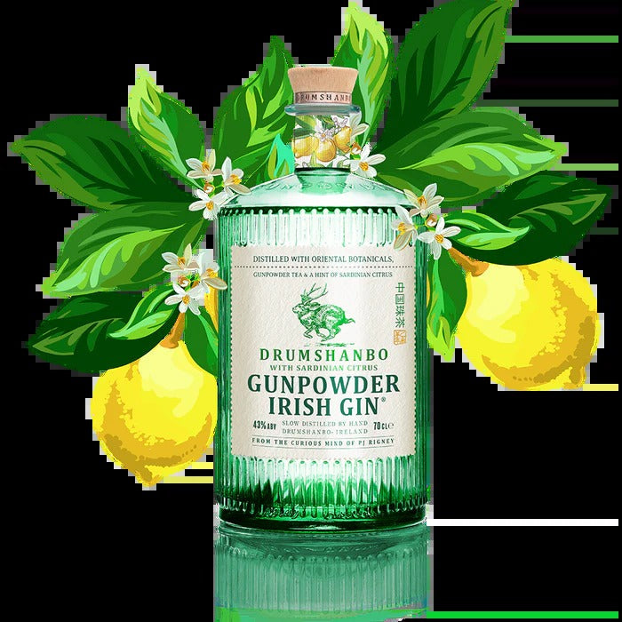 Drumshanbo Gunpowder Sardinian Citrus Gin (750ml)