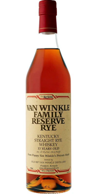 Pappy Van Winkle Family Reserve 13 Year Old Rye (2020) (750ml)