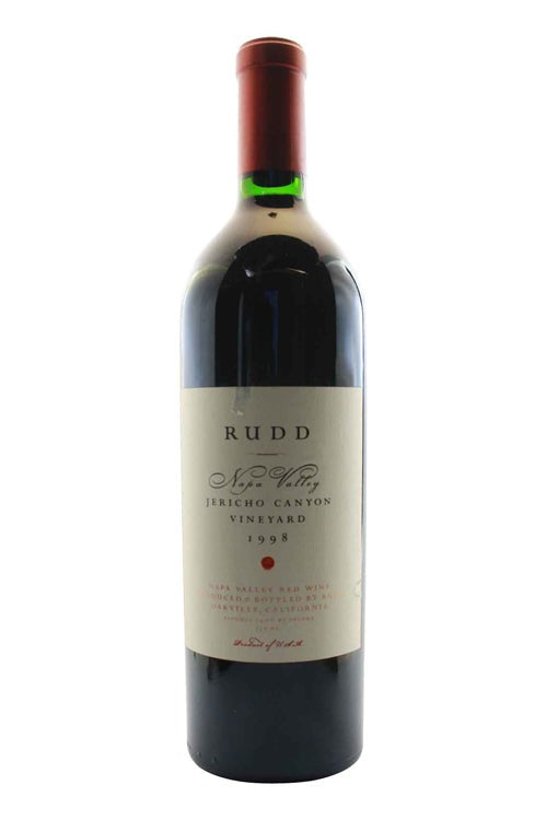 Rudd Jericho Canyon Vineyard Cabernet Sauvignon - 1998 (750ml)