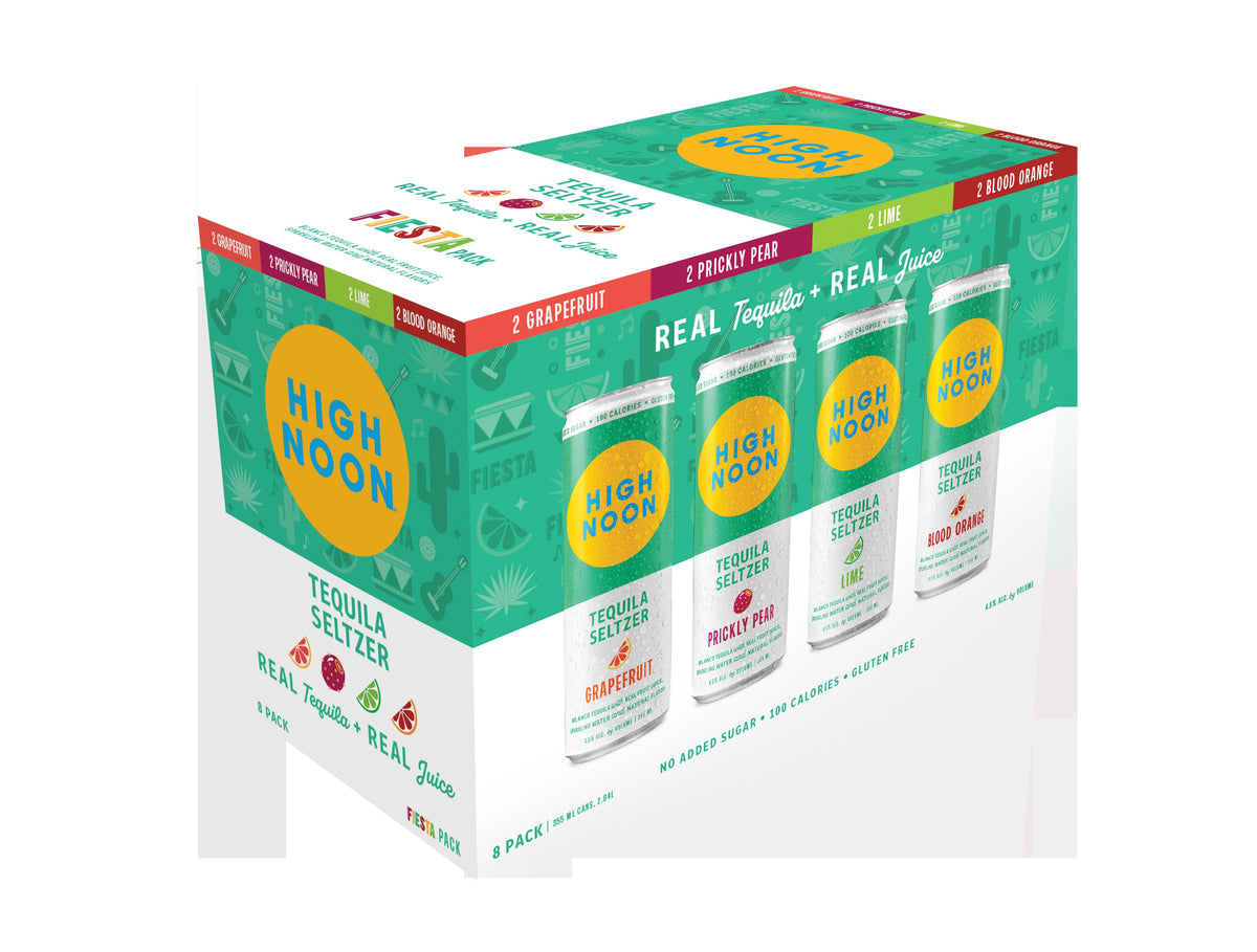 High Noon Tequila Fiesta Pack (12oz Can 8 Pk)