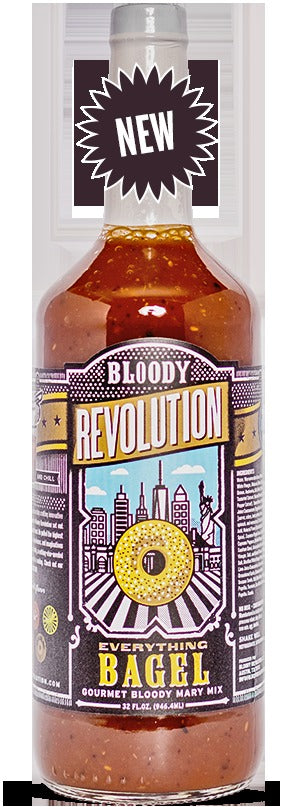 Bloody Revolution Everything Bagel Bloody Mary Mix (32oz)