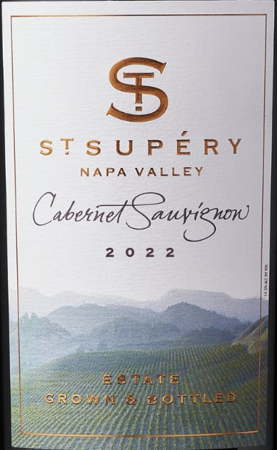 St. Supery Napa Valley Cabernet Sauvignon - 2022 (750ml)