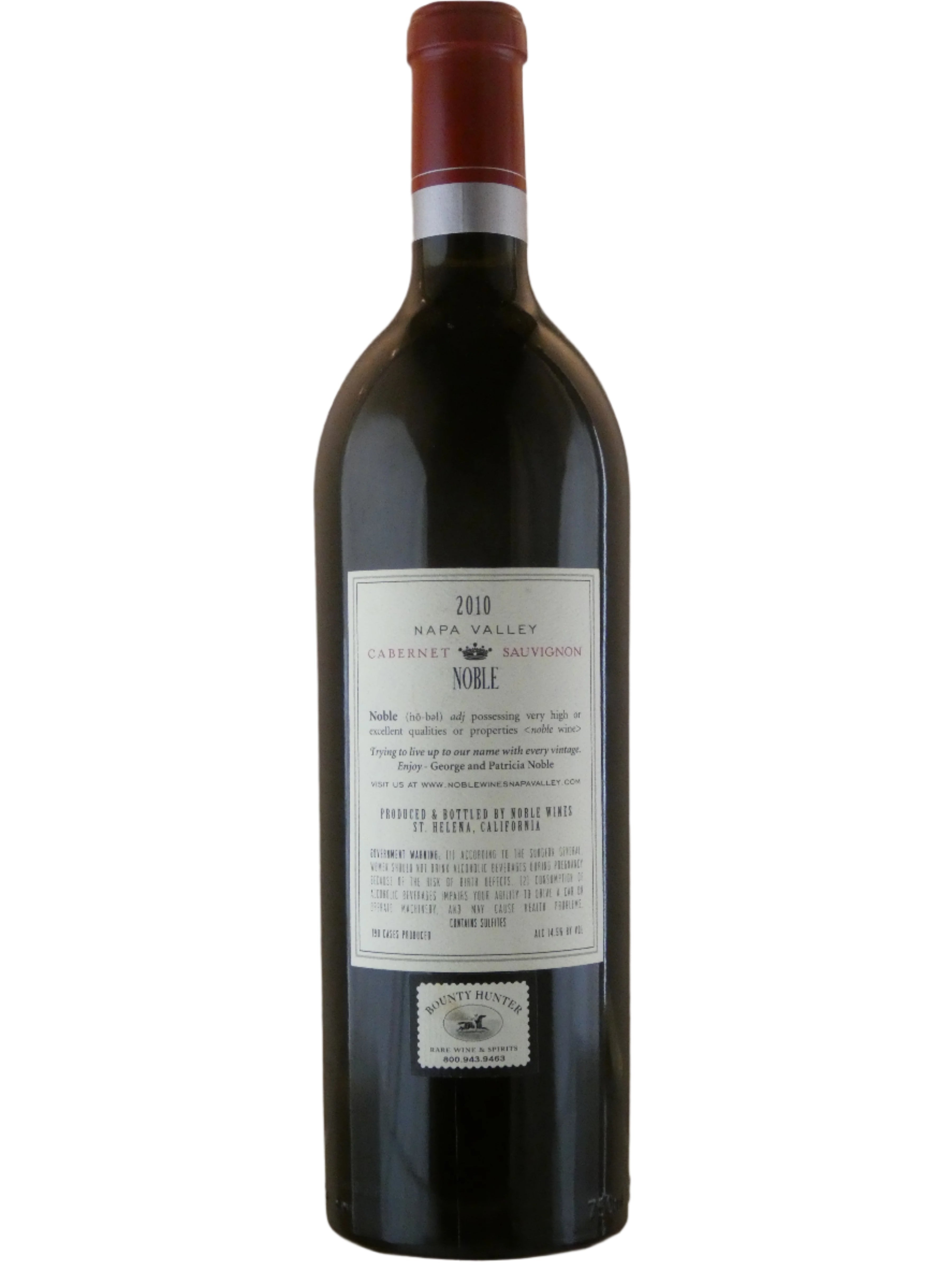 Noble Cabernet Sauvignon - 2010 (750ml)