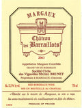 Ch Les Barraillots Margaux - 2023 (750ml)
