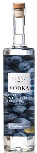 A.M. Scott Distillery Blueberry Vodka (750ml)