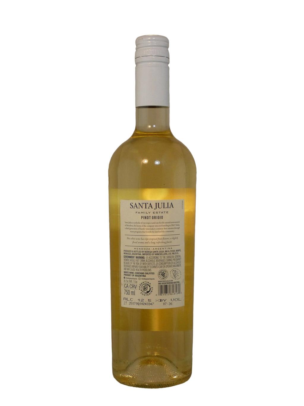 Santa Julia Estate Pinot Grigio - 2025 (750ml)