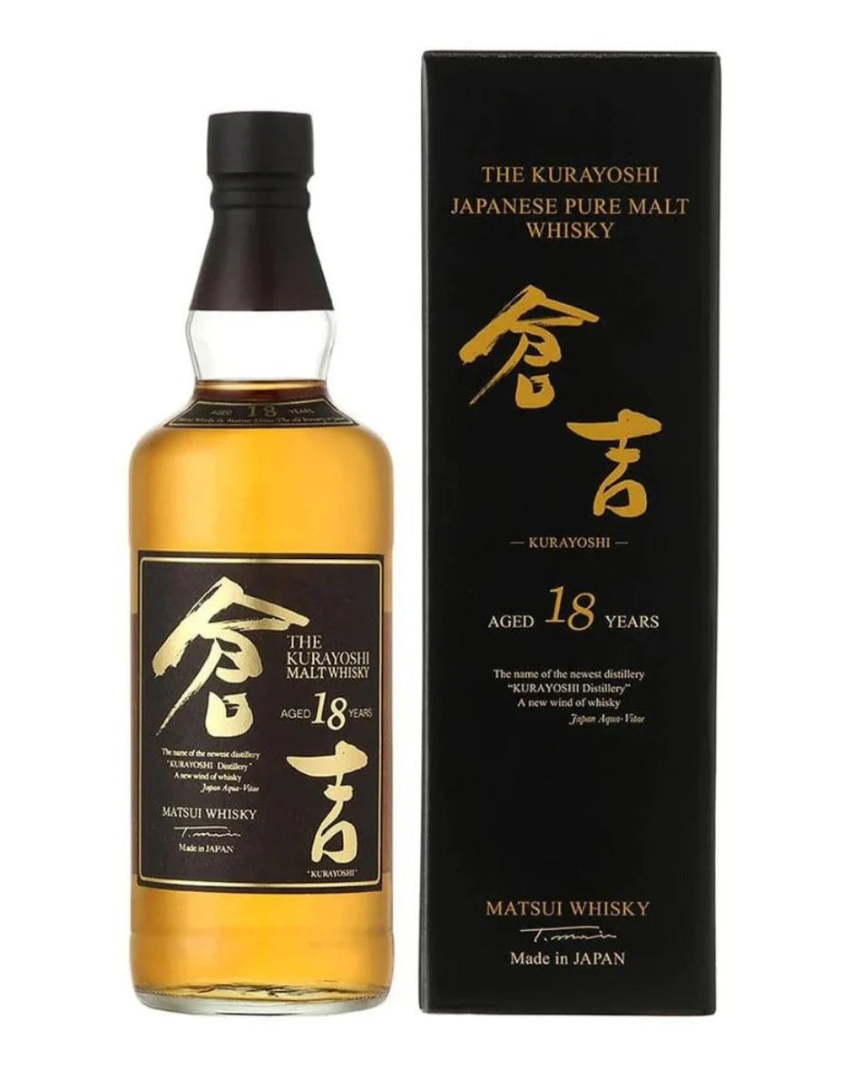 The Matsui Whiskey Kurayoshi 18 yr Pure Malt 100 Proof (750ml)