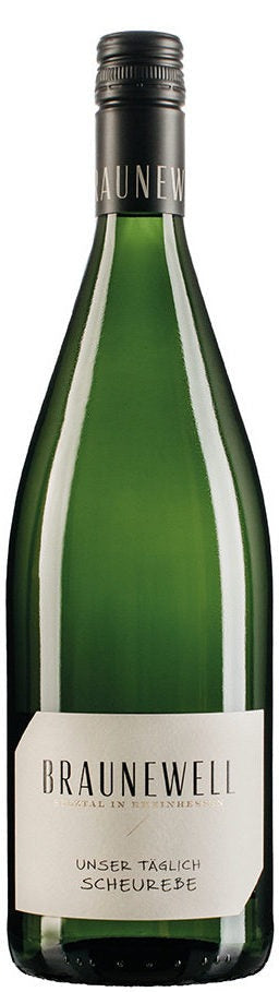 Braunewell 'Unser Taglich' Scheurebe Halbtrocken - 2023 (1 Liter)