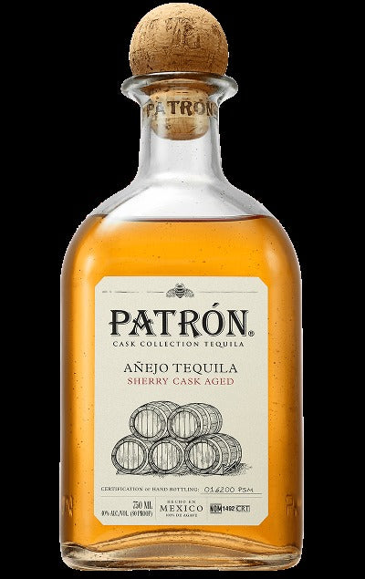 Patron Cask Collection Sherry Cask Aged Tequila Anejo (750ml)
