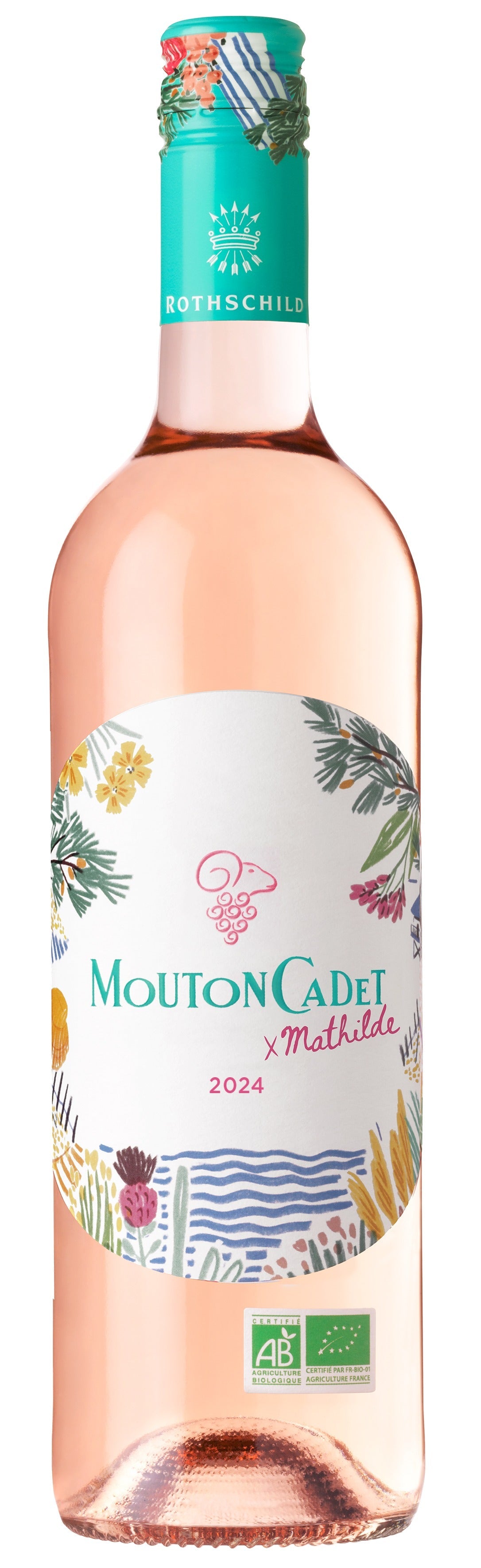 Mouton Cadet Rosé x Mathilde - 2023 (375ml)