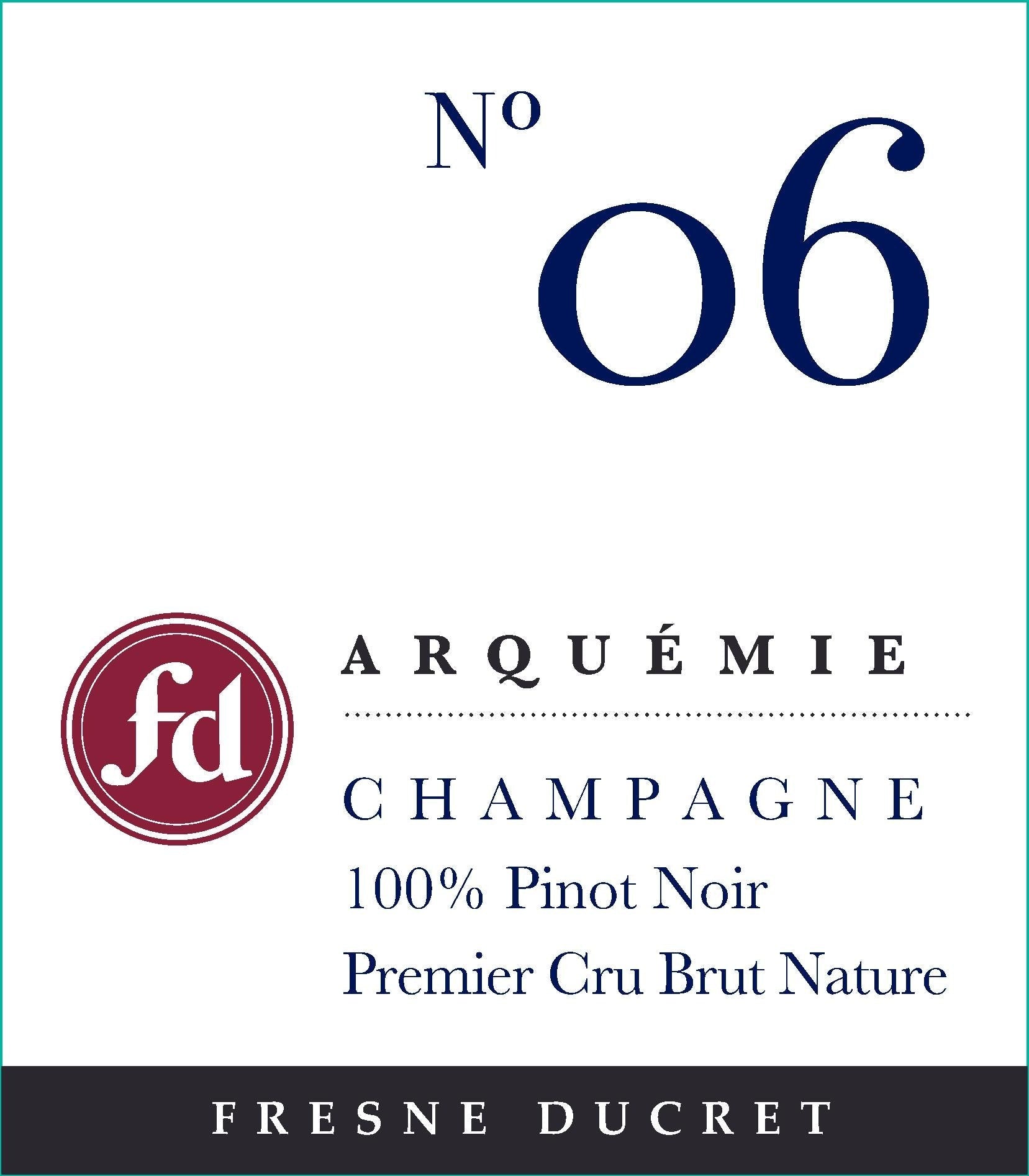 Fresne Ducret Arquemie No. 6 Blanc de Noir 1er Cru Brut - NV (750ml)