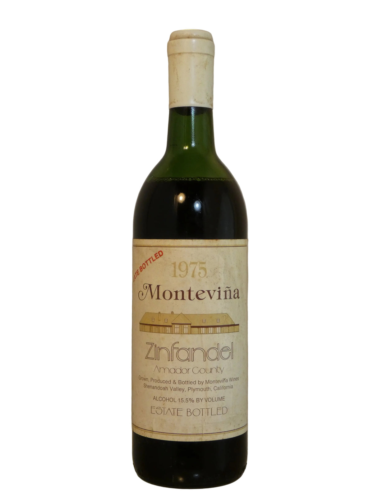 Montevina Estate Zinfandel Late Bottled (Mid-Shoulder Fill)- 1975 (750ml)