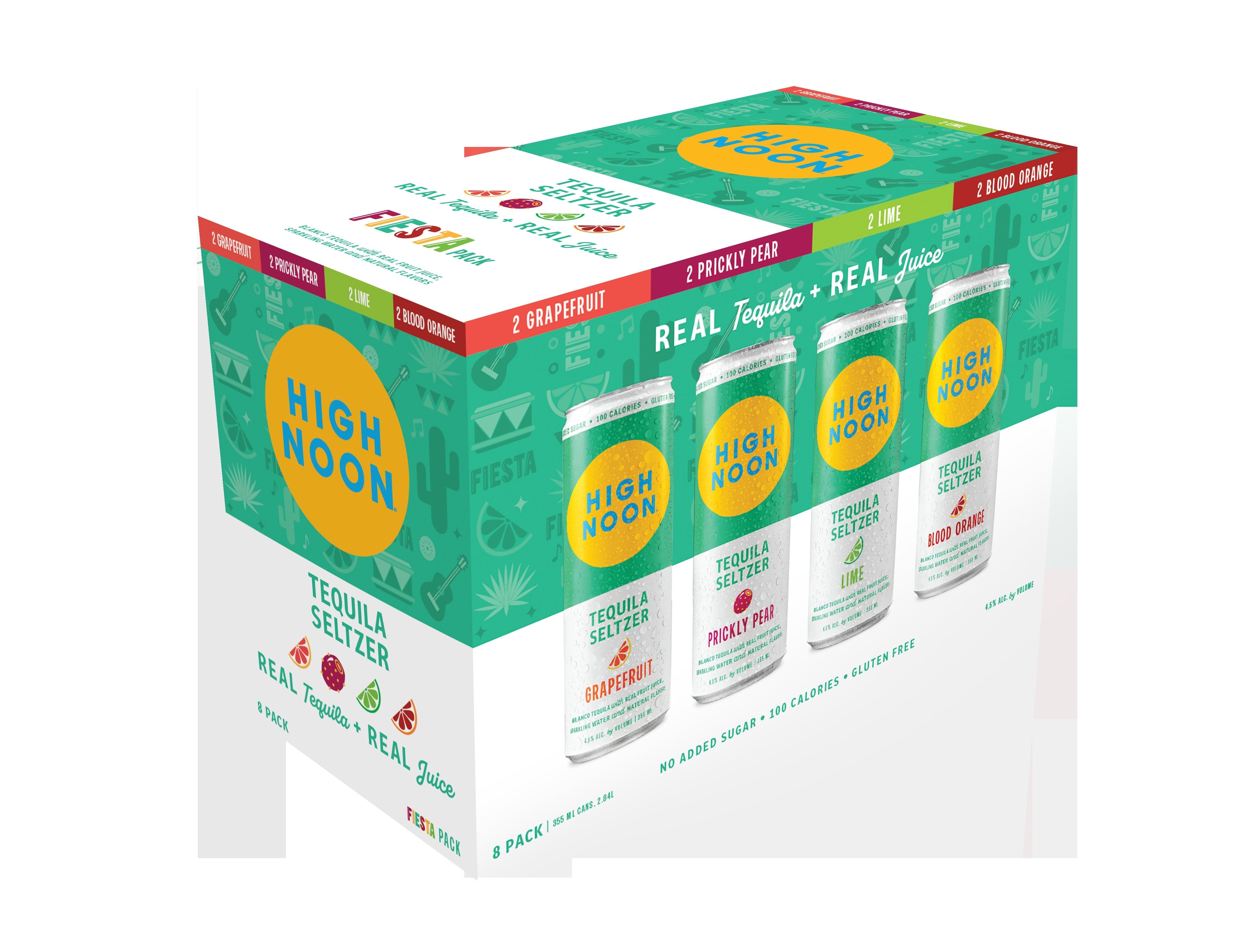 High Noon Tequila Fiesta Pack (12oz Can 8 Pk)
