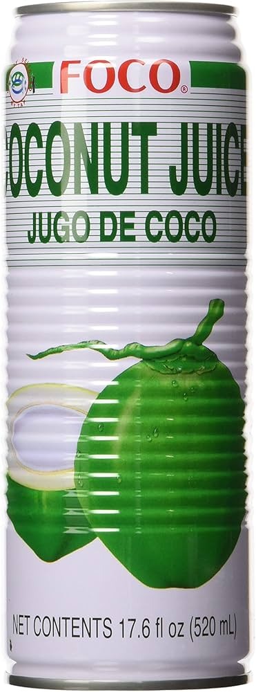 FOCO coconut water 17.9oz