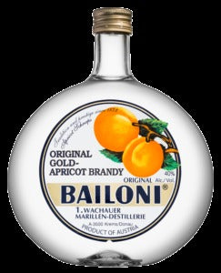 Bailoni Original Gold Apricot Brandy Schnapps (750ml)