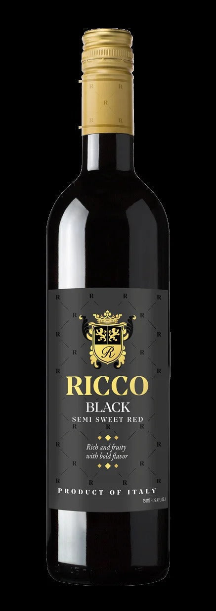 Ricco Dolce Semi Sweet Red - NV (750ml)
