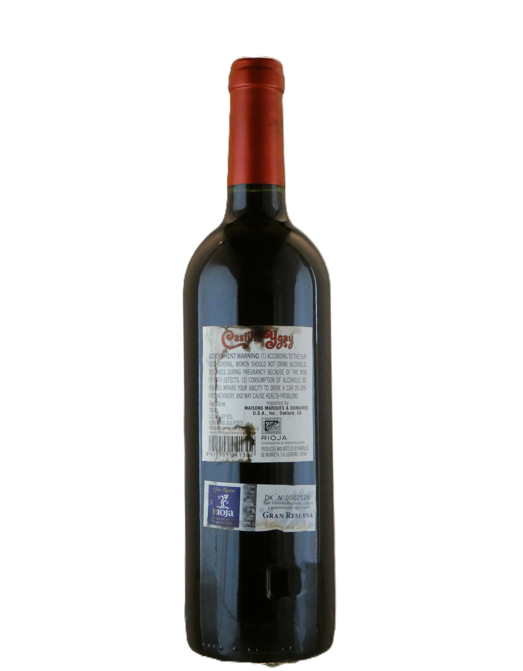 Marques de Murrieta Castillo Ygay Gran Reserva Especial - 2012 (750ml)
