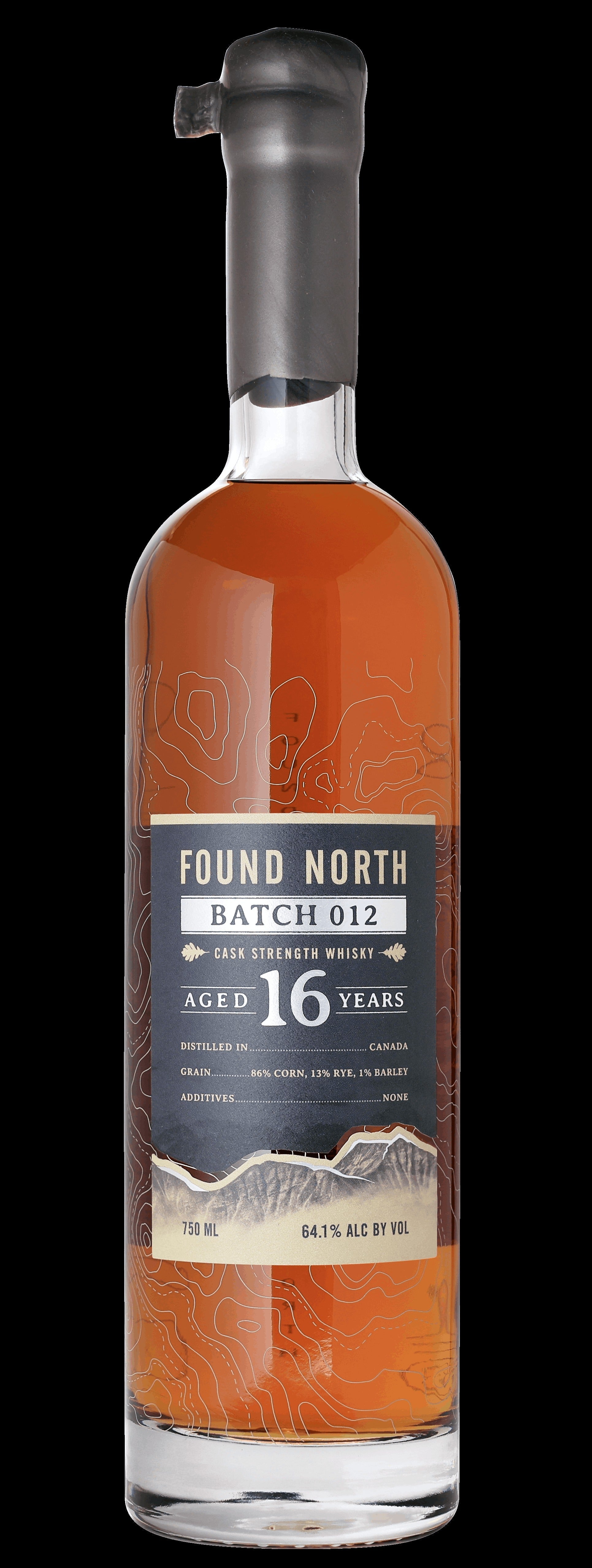 Found North Batch 012 16-year Cask Strength Whisky 128.2 proof (750ml)