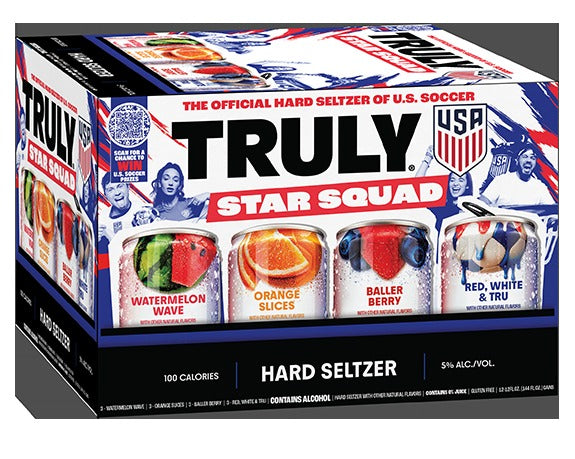 TRULY Hard Seltzer Star Squad Variety Pack(12oz Can 24Pk)