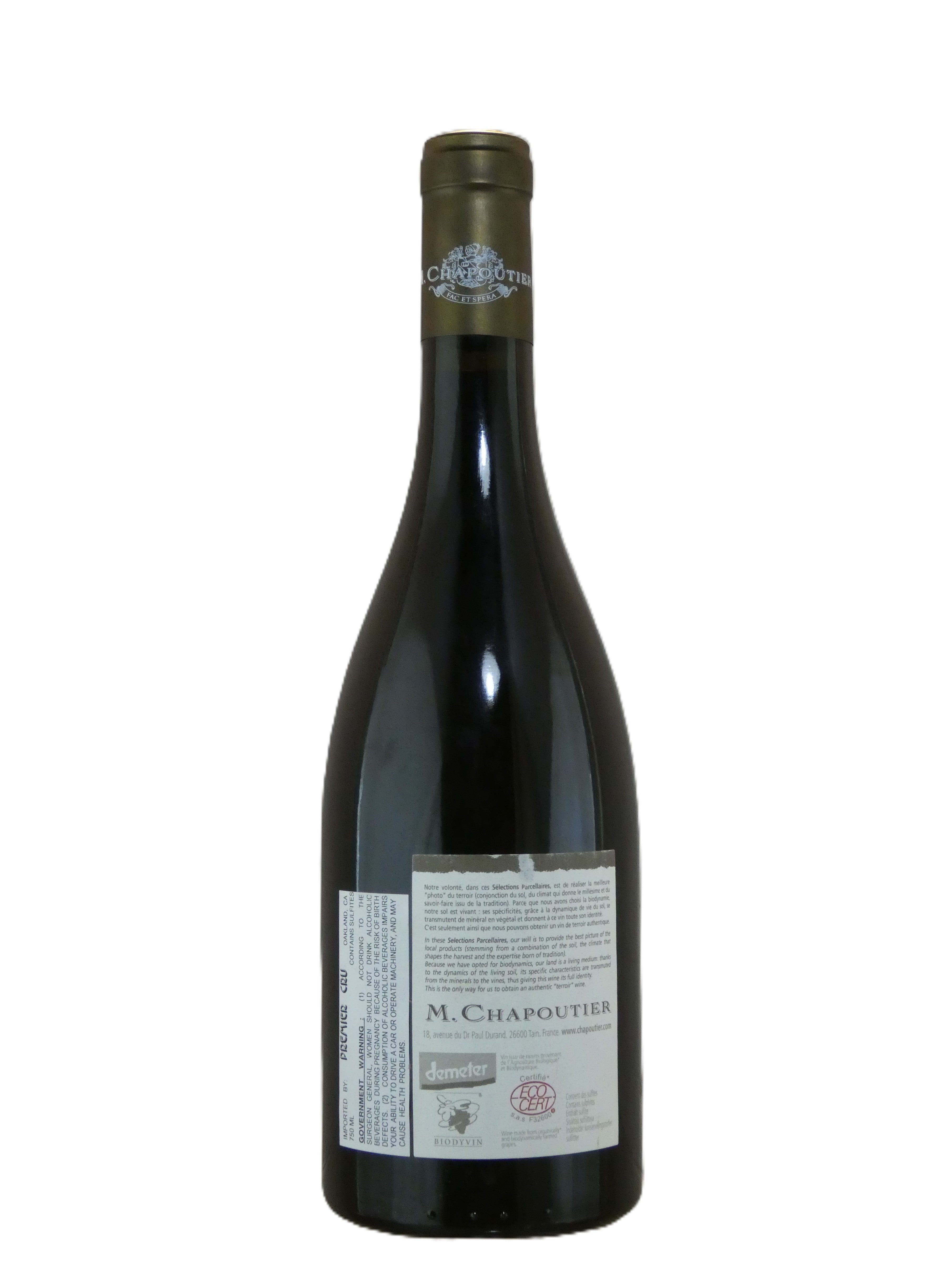 Chapoutier Les Greffieux Ermitage - 2005 (750ml)