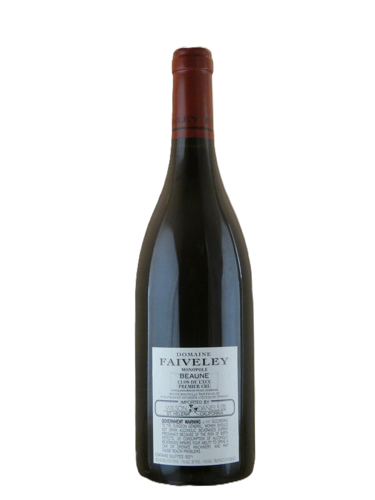 Faiveley Beaune Clos de L’ecu Premier Cru - 2008 (750ml)