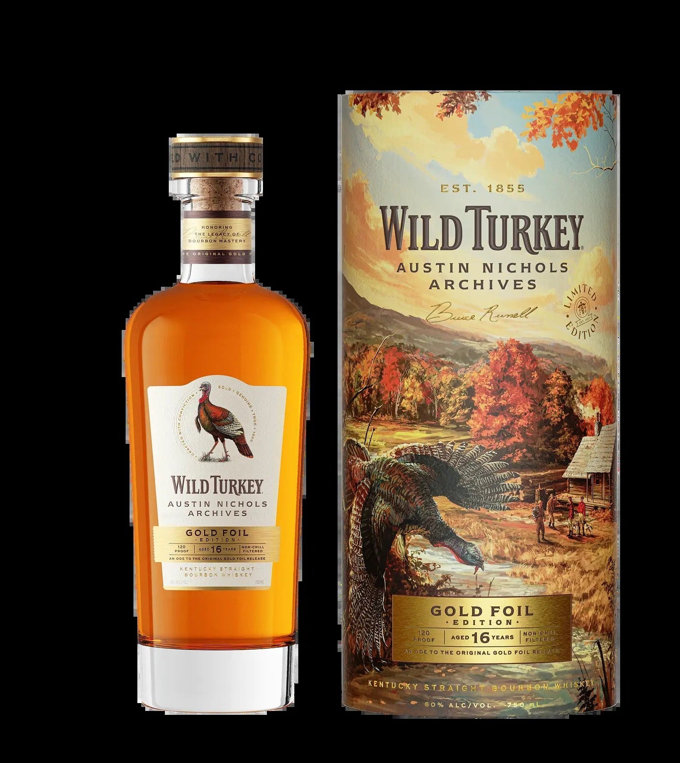 Wild Turkey Gold Foil Edition 16-Year Kentucky Straight Bourbon (750ml)