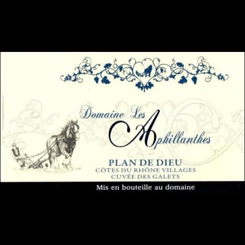 Domaine les Aphillanthes Cotes du Rhone Villages Plan de Dieu Cuvee Galets - 2022 (750ml)