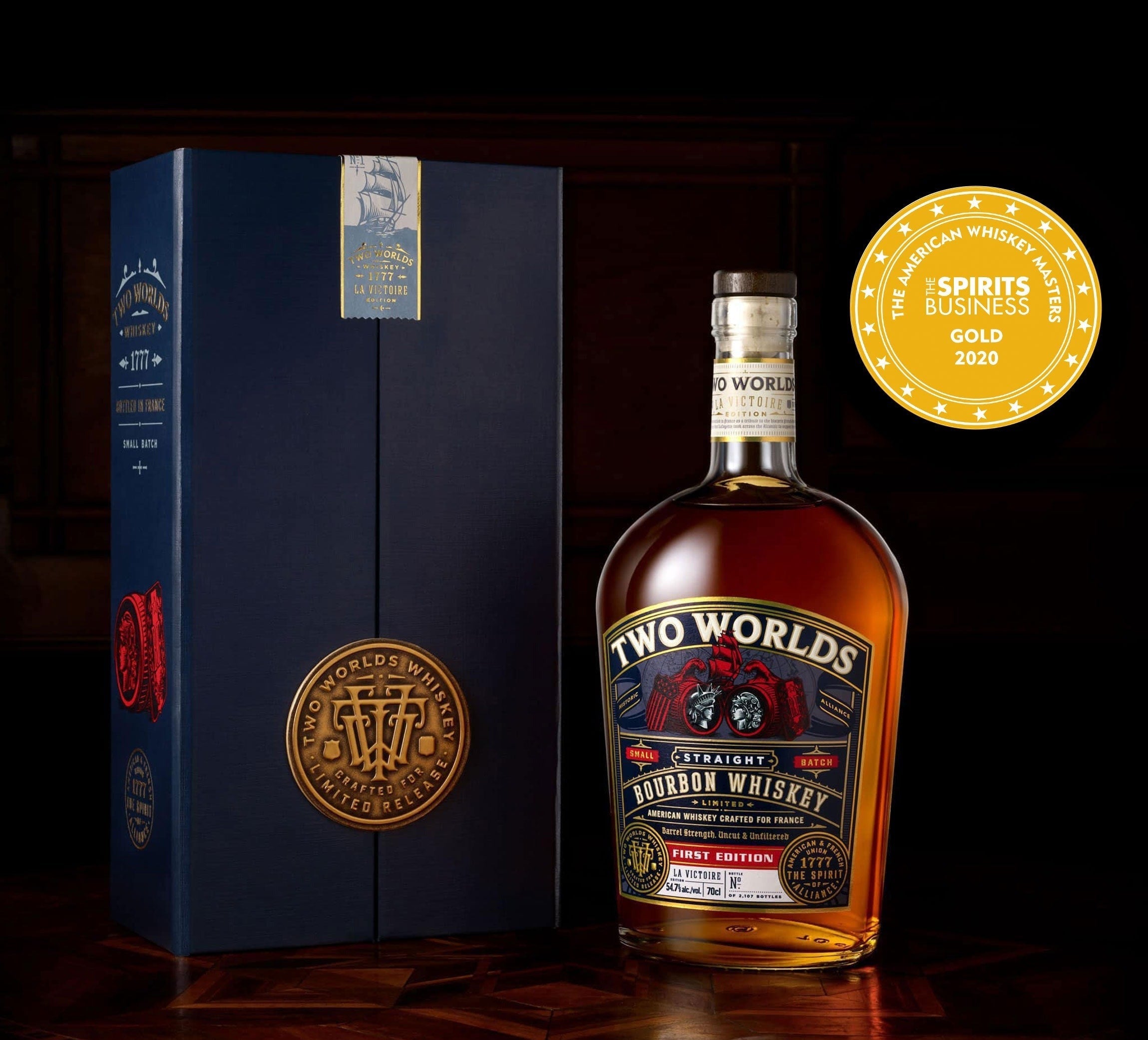 Two Worlds la Victoire Straight Bourbon First Edition (700 ml)