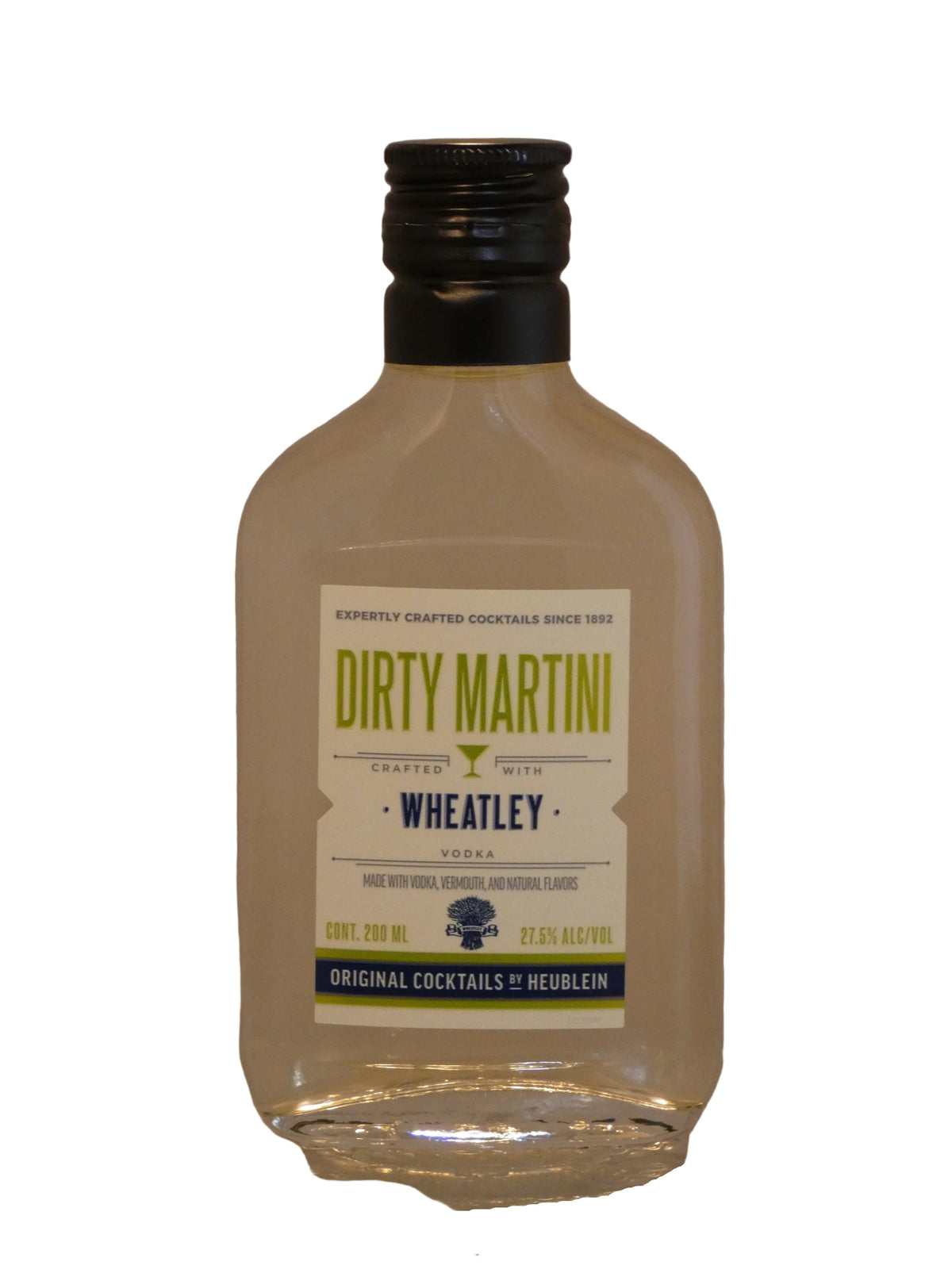 Heublein Dirty Martini (Wheatley Vodka) Ready to Drink Cocktail (200ml)