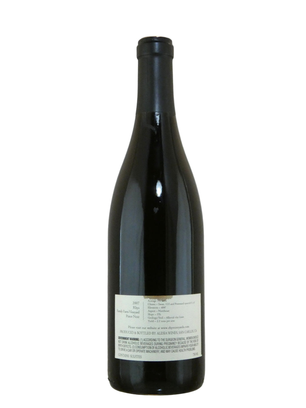 Rhys Vineyards Pinot Noir Family Farm Vineyard - 2007 (750ml)