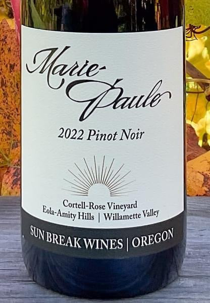 Sunbreak Pinot Noir Marie Paule - 2022 (750ml)